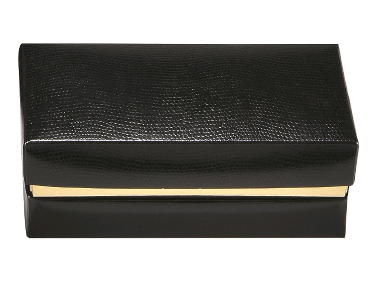 Balloboîte 125 gr, schwarz Toronto 115x50/40mm, aufgerichtet geliefert