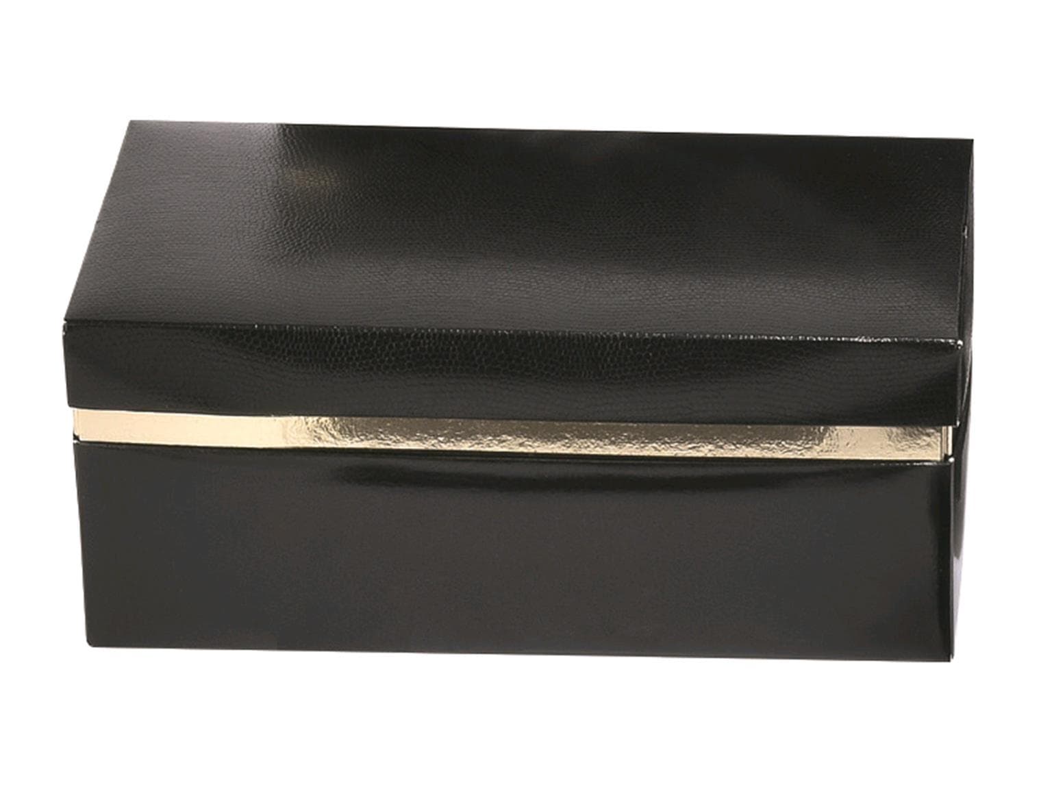 Balloboîte 1000 gr, schwarz Toronto 190x110/70mm, aufgerichtet geliefert