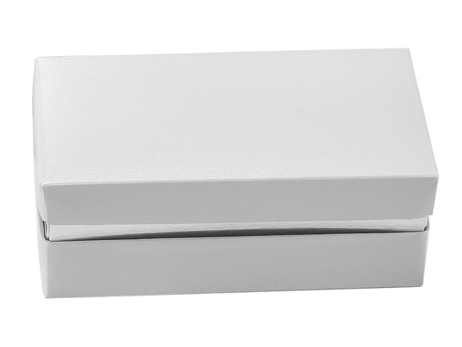 Balloboîte 375 gr, weiss Toronto 150x80/50mm, aufgerichtet geliefert