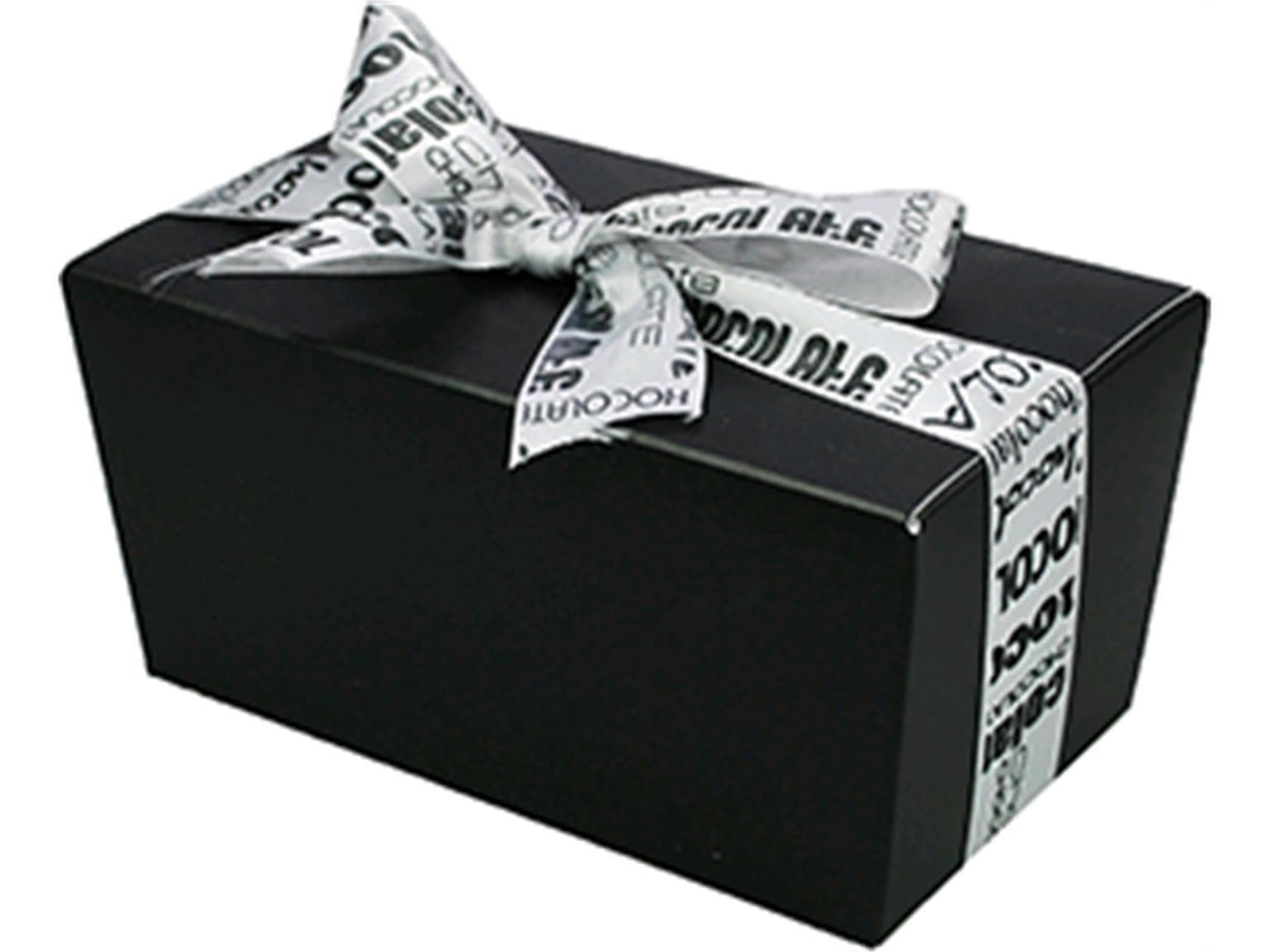 Ballotin 500 gr, Black&White 134x76/70mm, schwarz