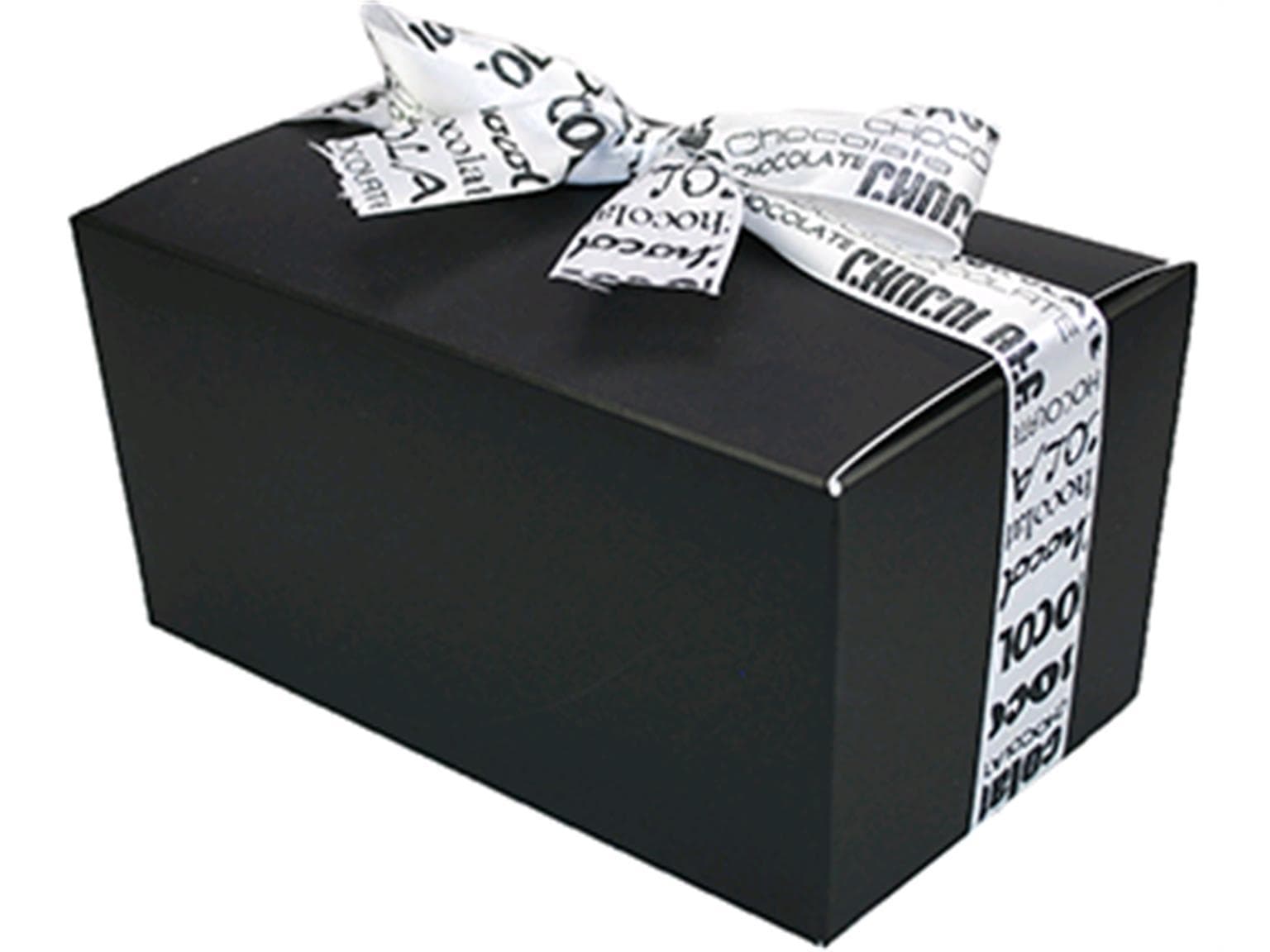 Ballotin 750 gr, Black&White 156x90/81mm, schwarz