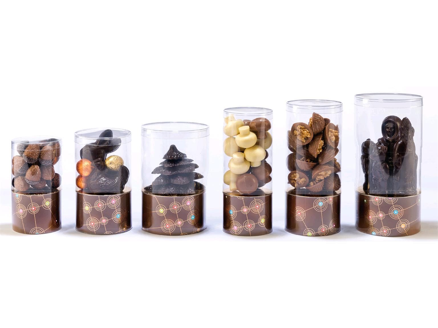 Köcher Ø 80mm, Soft Touch Menthe 125 mm hoch, türkis/Blumen