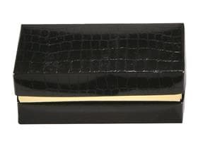 Balloboîte 125 gr, schwarz Sydney 115x50/40mm, aufgerichtet geliefert