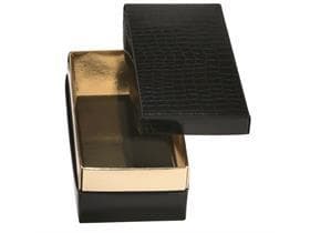 Balloboîte 375 gr, schwarz Sydney 150x80/50mm, aufgerichtet geliefert