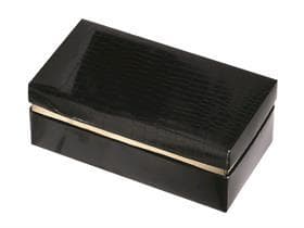 Balloboîte 750 gr, schwarz Sydney 175x95/60mm, aufgerichtet geliefert