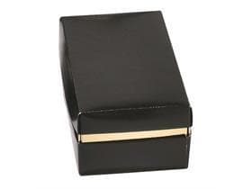 Balloboîte 375 gr, schwarz Toronto 150x80/50mm, aufgerichtet geliefert