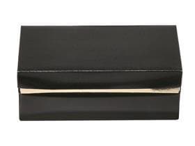 Balloboîte 500 gr, schwarz Toronto 165x85/55mm, aufgerichtet geliefert