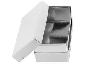 Balloboîte 250 gr, weiss Toronto 135x65/45mm, aufgerichtet geliefert