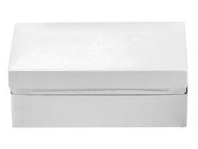 Balloboîte 750 gr, weiss Toronto 175x95/60mm, aufgerichtet geliefert