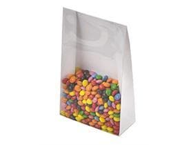 Fensterbeutel Nr. 1 100x40/160mm, weiss