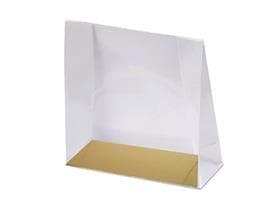 Fensterbeutel Nr. 5 130x50/130mm, weiss