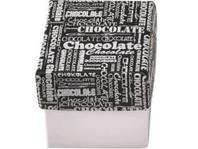 Kubus 1000 gr, weiss, Black&White 130x130/115mm, flach geliefert