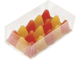 Dessert-Box, PVC, transparent 160x90/50mm, aufgerichtet geliefert