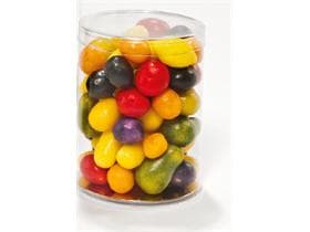 Klarsichtverpackung Köcher Ø95, PVC 130mm hoch, aufgerichtet geliefert