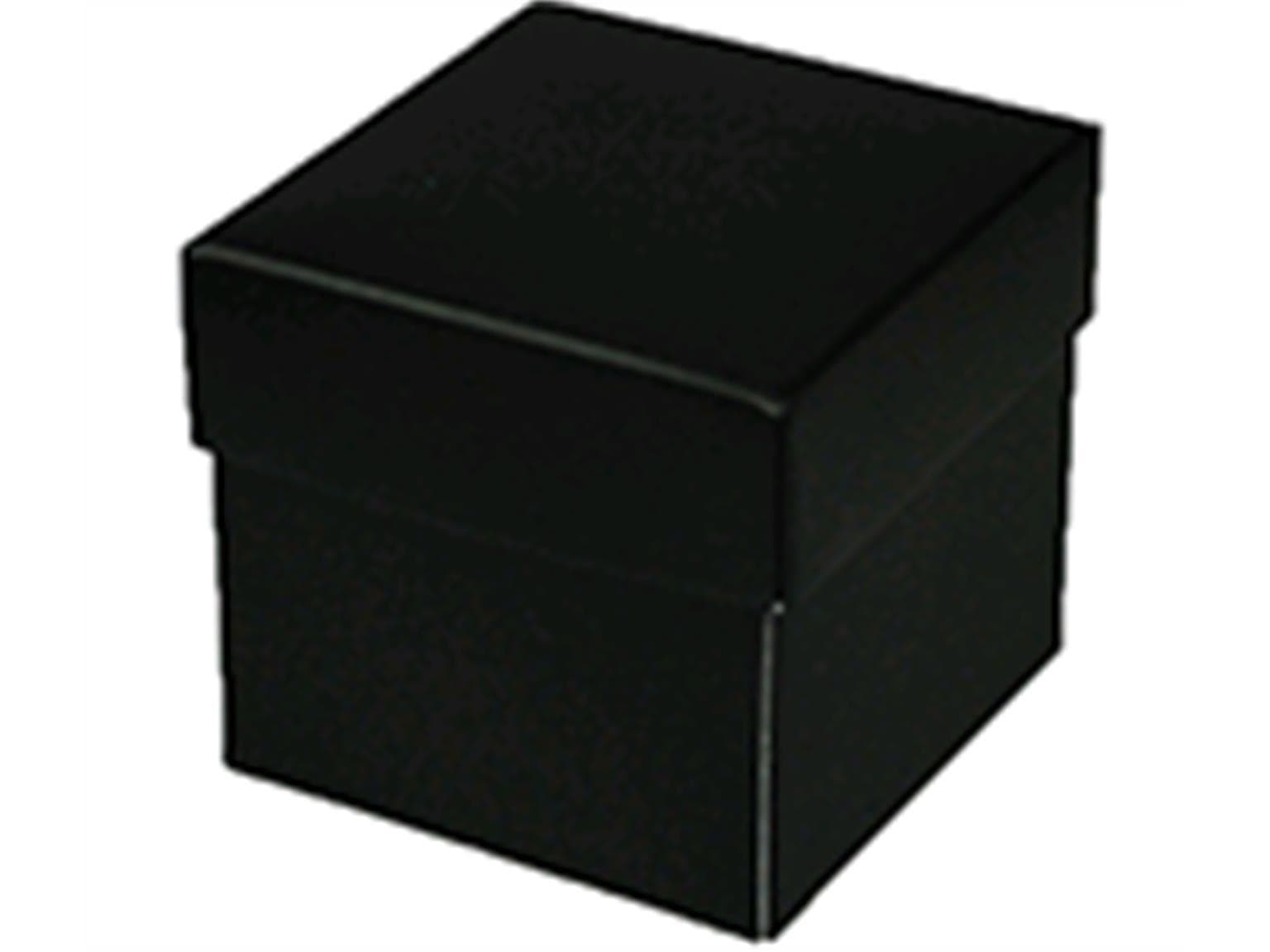 Cubo 125 gr, Bianco e Nero 65x65/60mm, nero