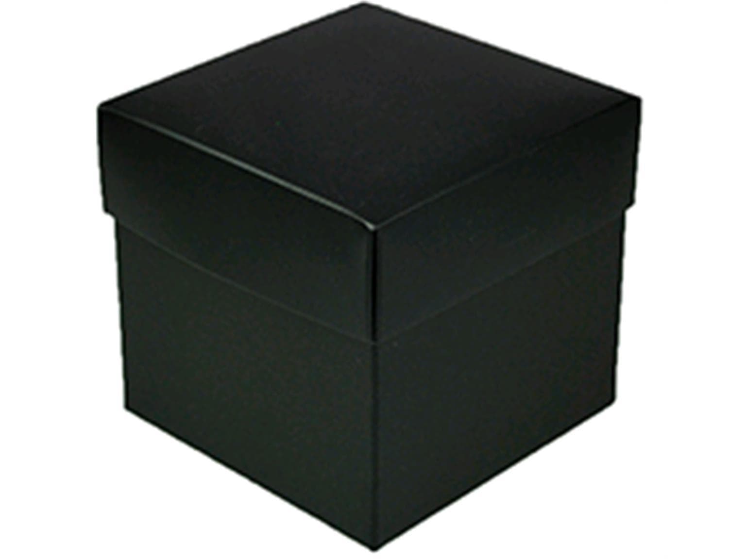 Cubo 375 g, Bianco e Nero 90x90/90mm, nero