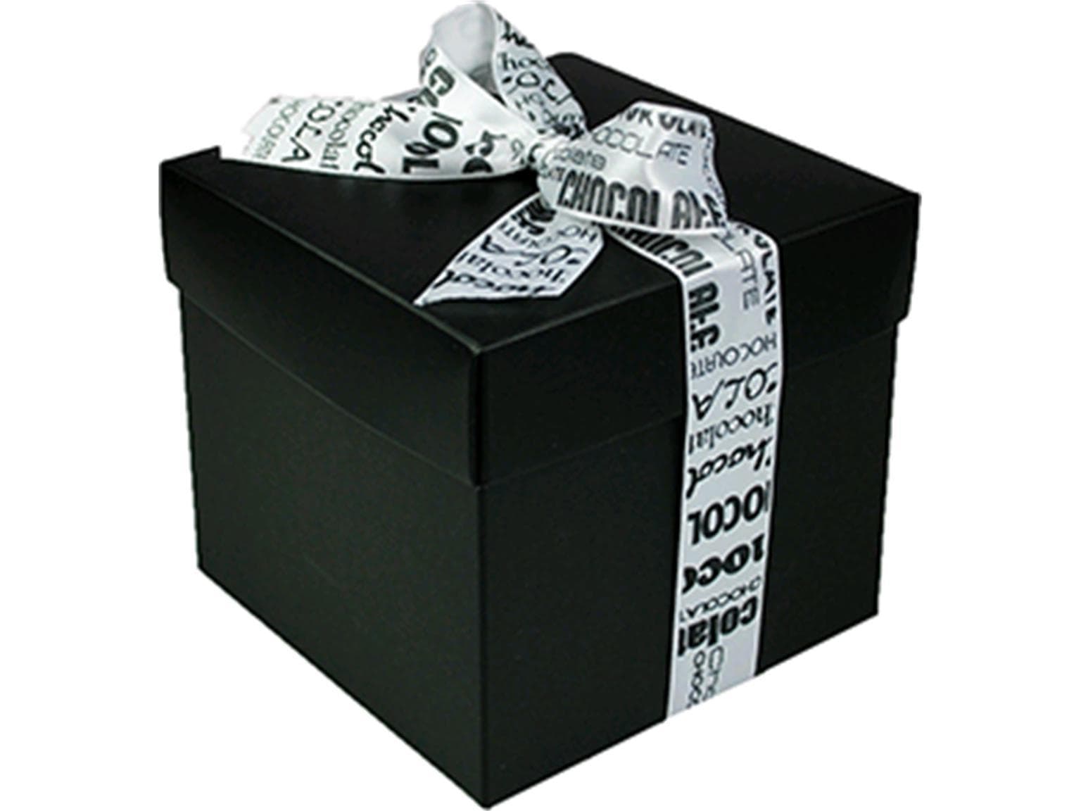 Cube 750 gr, Noir&Blanc 115x115/105mm, noir
