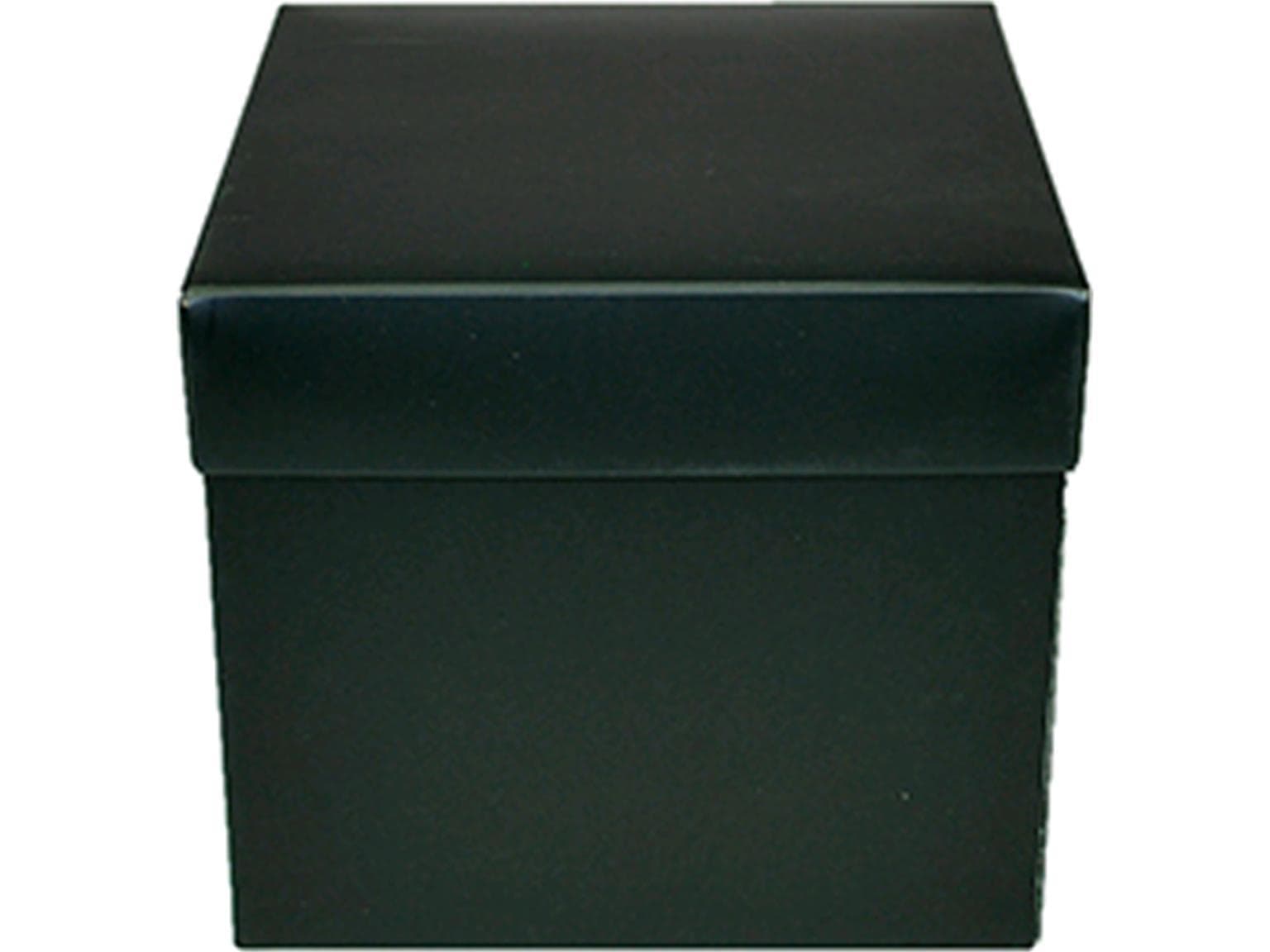 Cubo 1000 gr, Bianco e Nero 130x130/115mm, nero