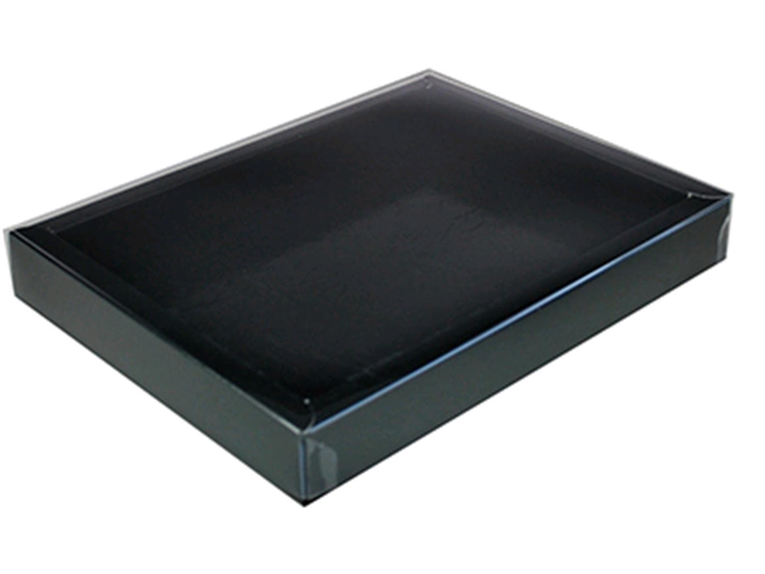 Fioriera n. 6, Bianco e Nero 176x126/24 mm, nero