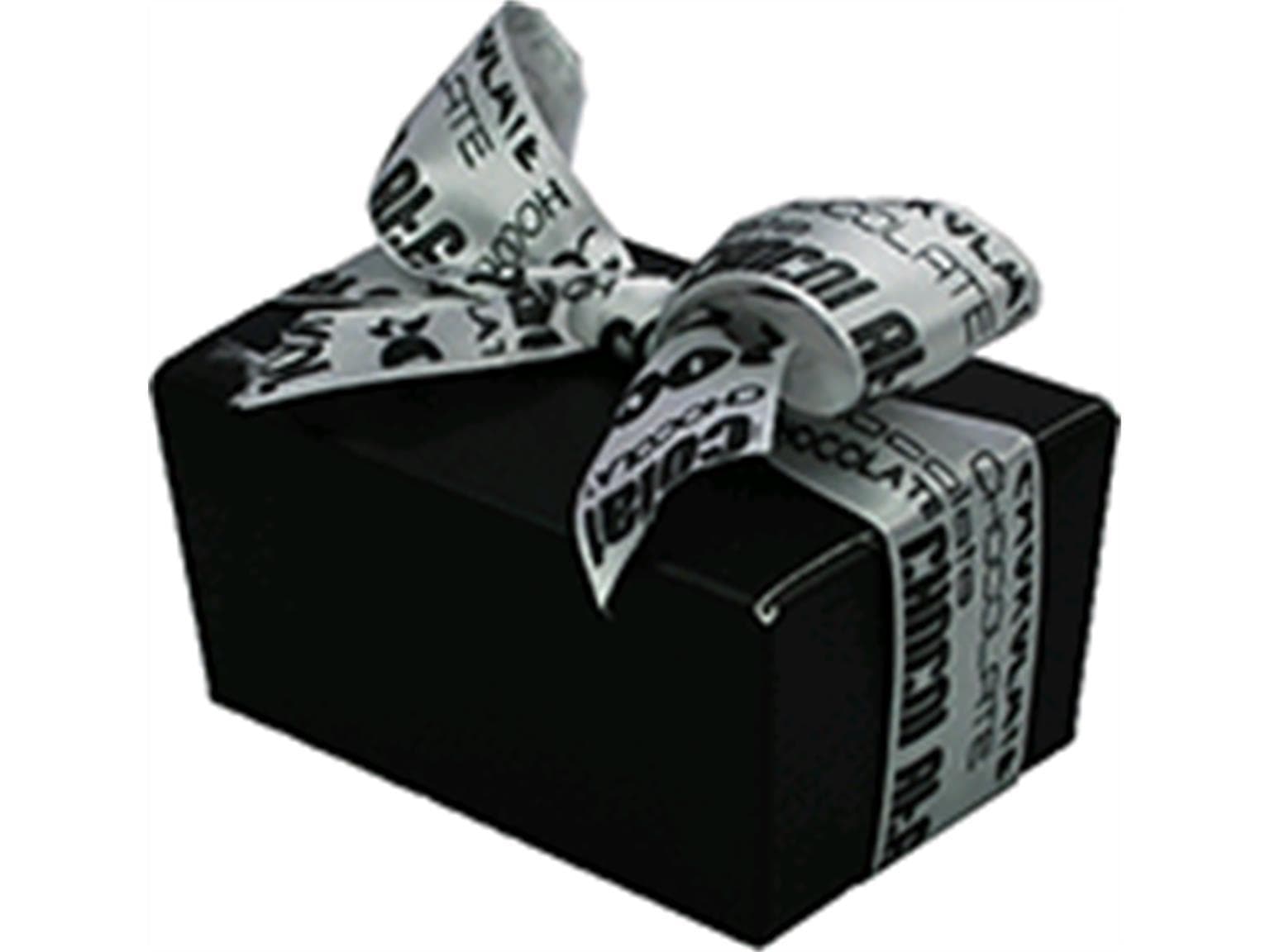 Ballotin 125 gr, Noir&Blanc 84x55/42mm, noir