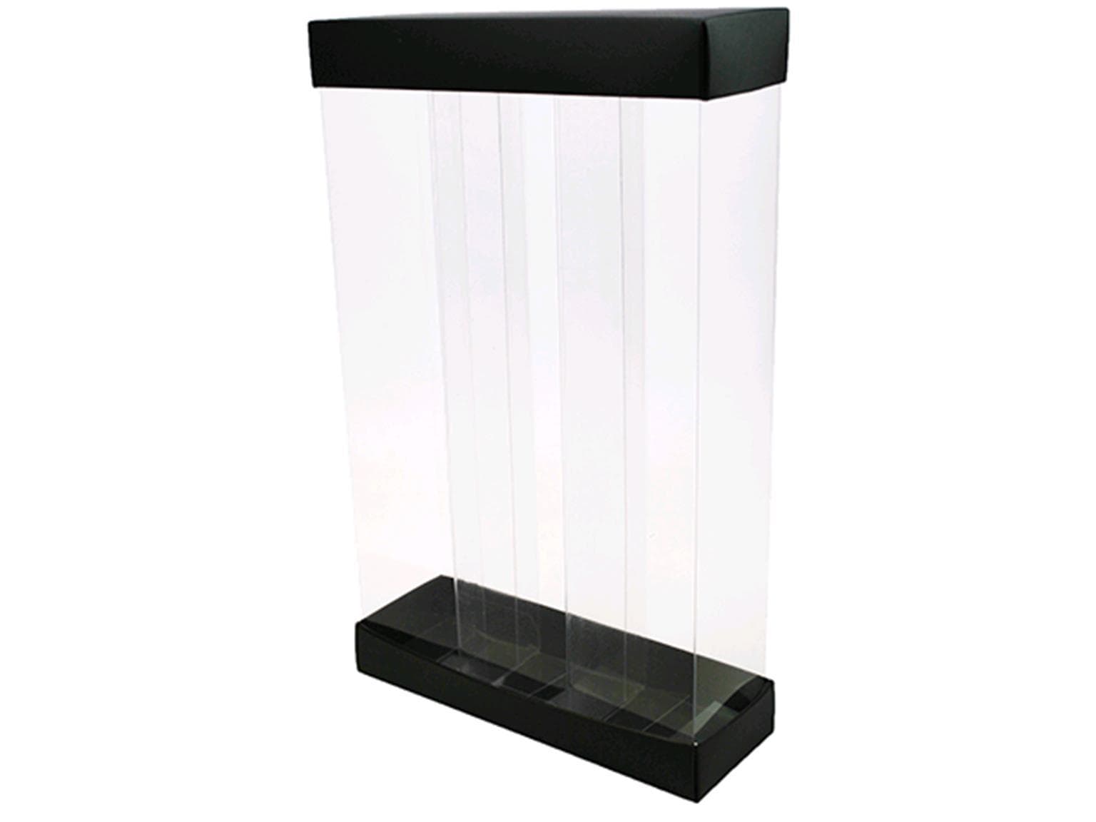 Coffret de présentation, noir et blanc 3x 50x50/245mm, noir
