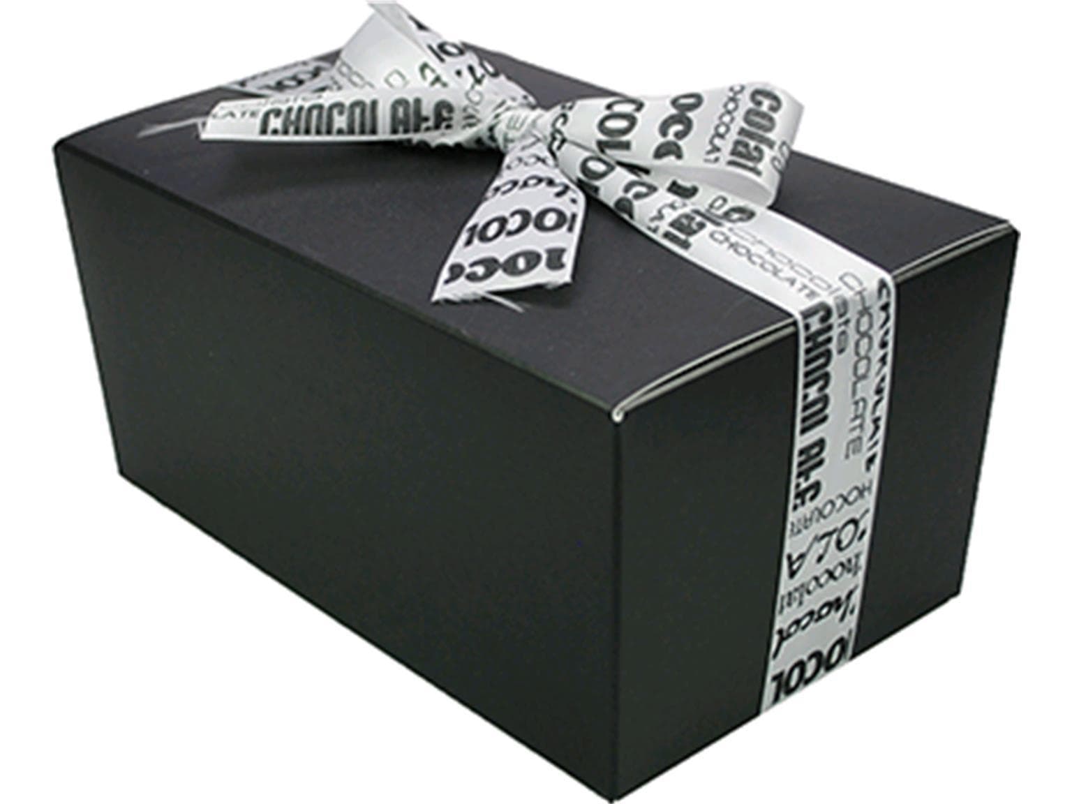 Ballotin 1000 gr, Noir&Blanc 172x103/86mm, noir