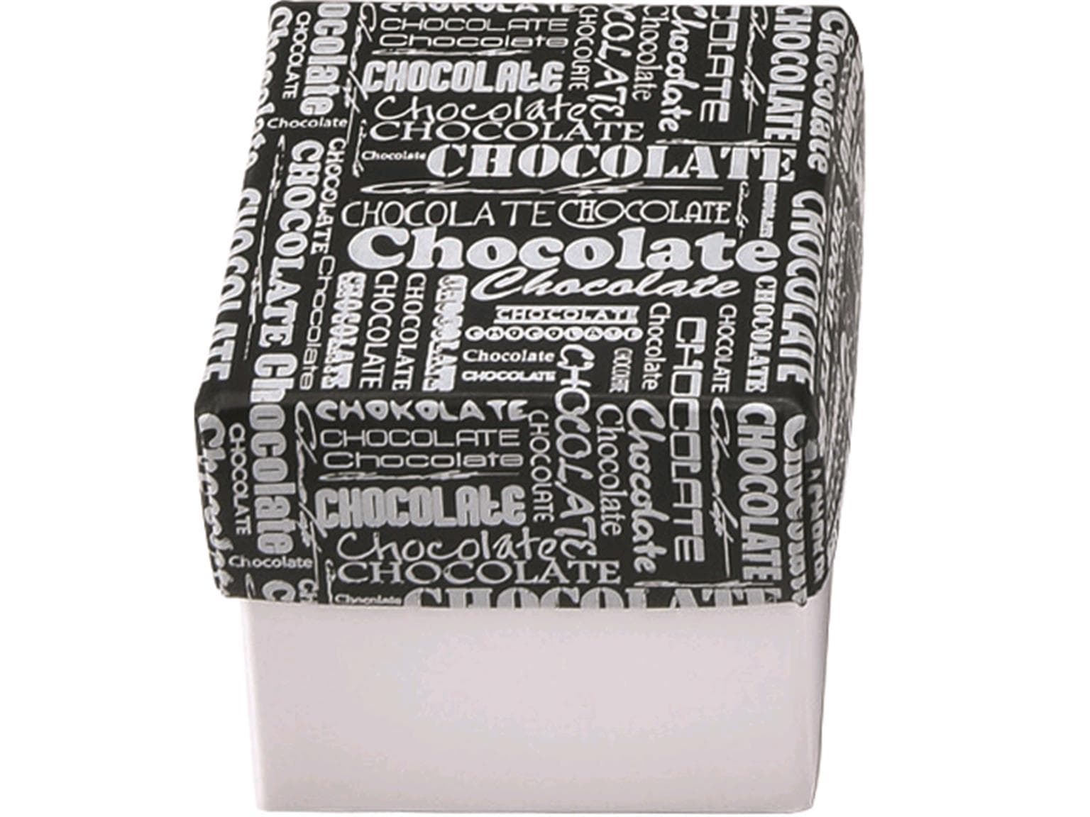 Cubo 1000 gr, bianco, Nero&Bianco 130x130/115mm, consegnato piatto