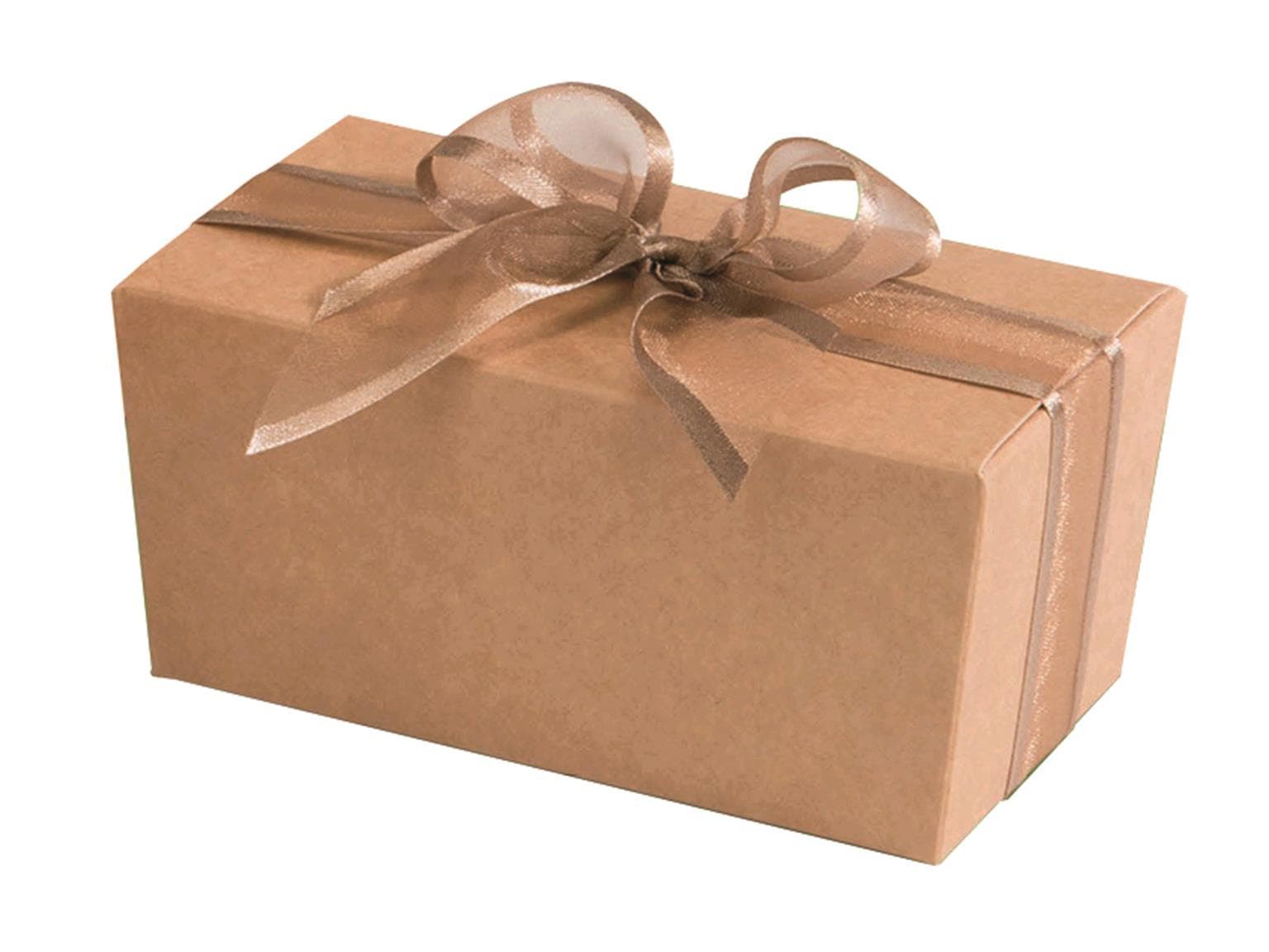 Ballotin 375 gr, Kraft 126x68/62mm, consegnato montato