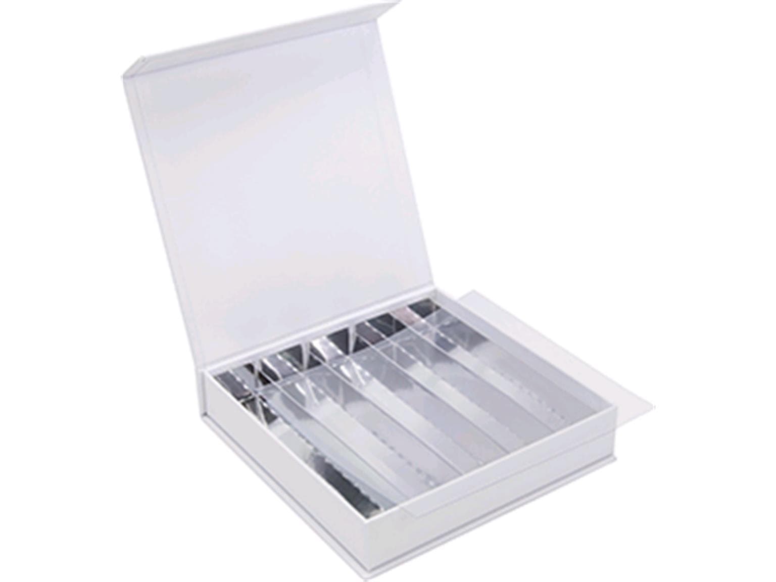 LuxBox n. 4, bianco 165x165/30mm, bianco