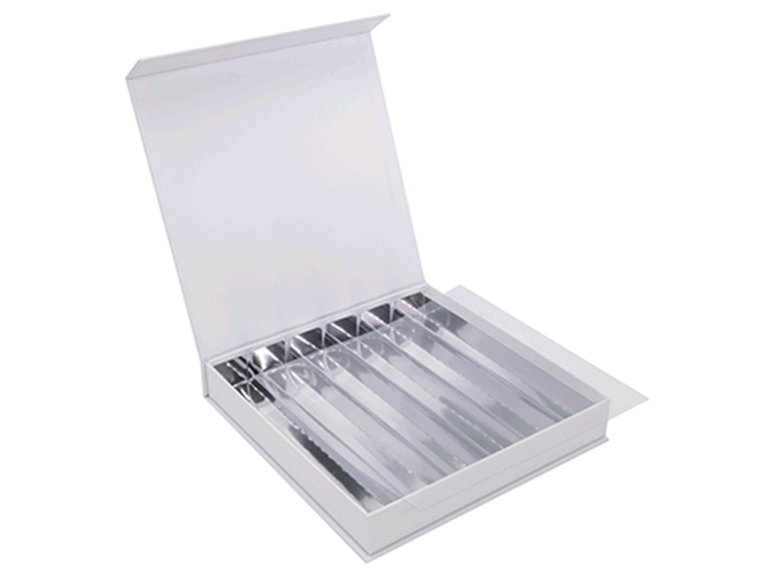 LuxBox n. 5, bianco 205x205/30mm, bianco