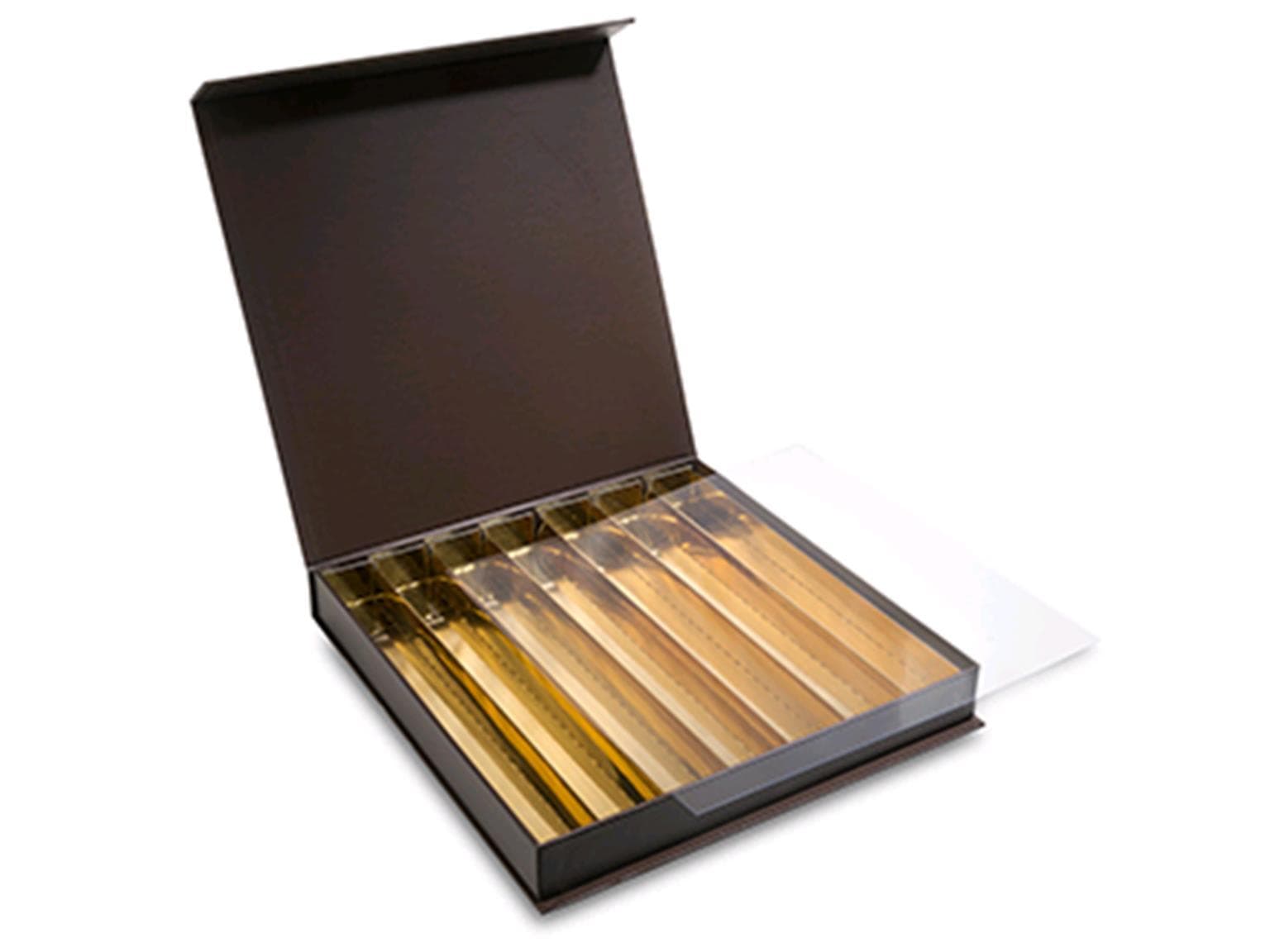 LuxBox n. 6, marrone 245x245/30mm, marrone