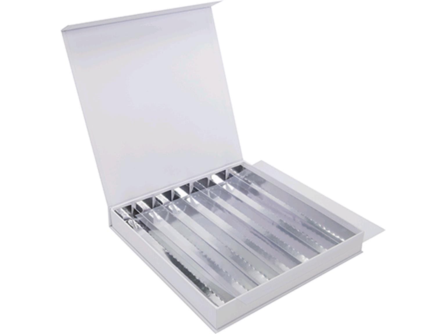LuxBox n. 6, bianco 245x245/30mm, bianco