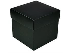 Cubo 500 g, Bianco e Nero 100x100/95mm, nero