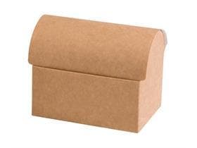 Cartone da 250 g, Kraft 105x75/87 mm, consegnato piatto