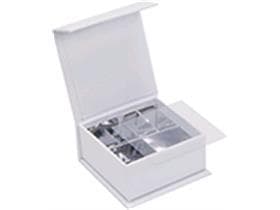 LuxBox n. 1, bianco 65x65/30mm, bianco
