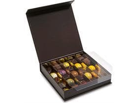 LuxBox n. 4, marrone 165x165/30mm, marrone
