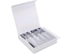 LuxBox n. 4, bianco 165x165/30mm, bianco