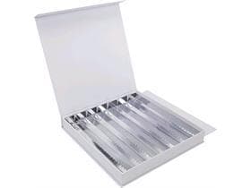 LuxBox n. 6, bianco 245x245/30mm, bianco