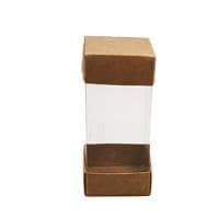 Set di scatole espositive, Kraft 1x 50x50/115mm, consegnate piatte