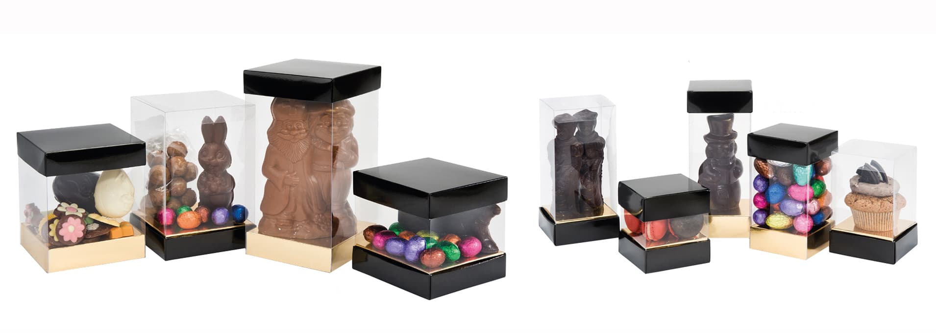 Sichtboxen - Noir Laqué